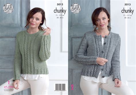 Chunky Knit Cardigan Pattern Knitting Ideas Diy