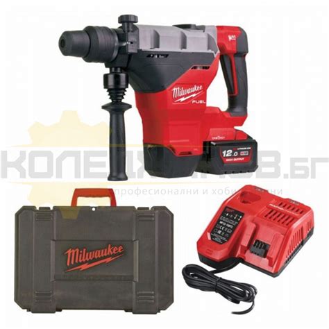 Акумулаторен перфоратор Sds Max Milwaukee M18fhm 121c Коледжиков