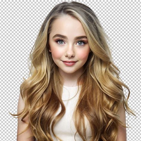 Premium PSD | Sabrina carpenter on transparent background