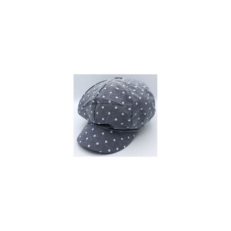 Casquette Gavroche Retro T La Mozuky Coton Gris Traclet