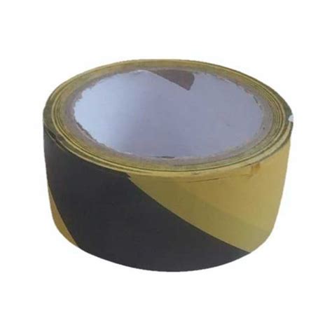 1200mm Yellow Black PVC Floor Marking Tape Size 2 Inch 130 Mtr At Rs