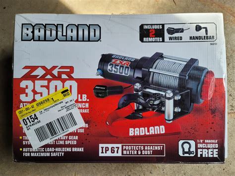 Badlands 3000 Pound Winch Install And Review Honda Atv 45 Off