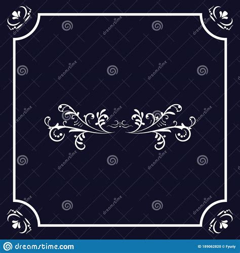 Victorian Calligraphic Swirl Romantic Flourish Decoration Vector Set