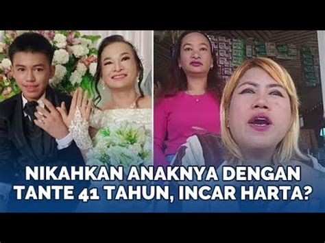 Nikahkan Anaknya Yang Masih 16 Tahun Dengan Tante Mariana 41 Tahun