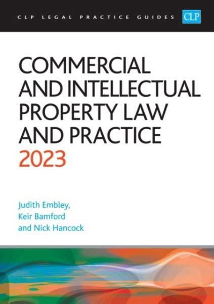 Commercial And Intellectual Property Law And Practice 2023 Von Bamford