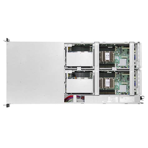 U X NVMe Hot Swap High Availability Barebone Storage Chassis With X AIC Pavo