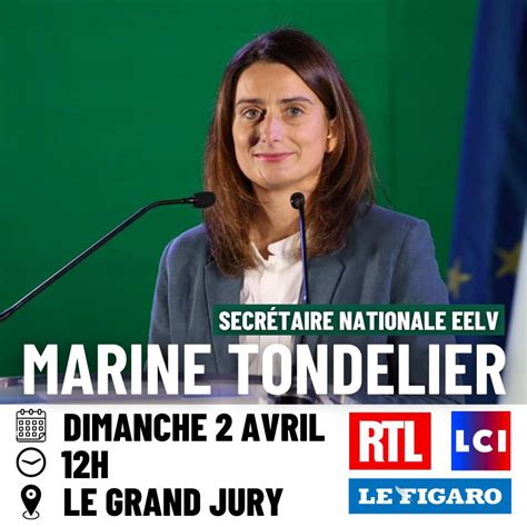 Marine Tondelier On Twitter Demain Je Serai Linvit E De L Mission