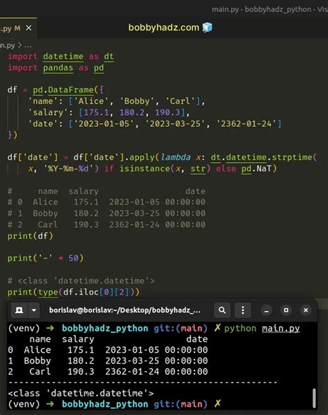 Pandas Out Of Bounds Nanosecond Timestamp Solved Bobbyhadz