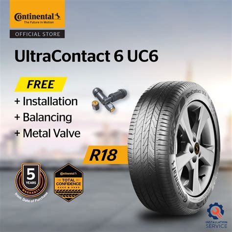 Continental UltraContact UC6 R18 235 55 235 50 225 50 255 45 225 45 215