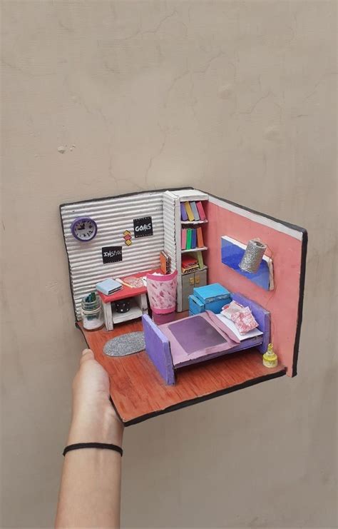 Pin On бумага Cardboard Crafts Kids Doll Furniture Diy Miniature Rooms