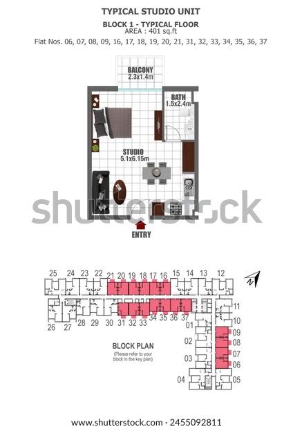 floor plan map design structure stock illustration