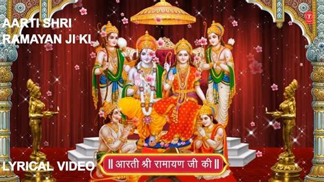 Aarti Shri Ramayan Ji Ki आरती श्री रामायण जी की Deities Ji Yan