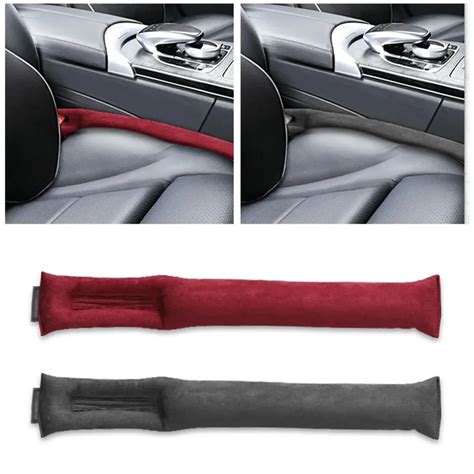 Car Seat Gap Filler Soft Car Styling Padding Suede Leak Pads Plug