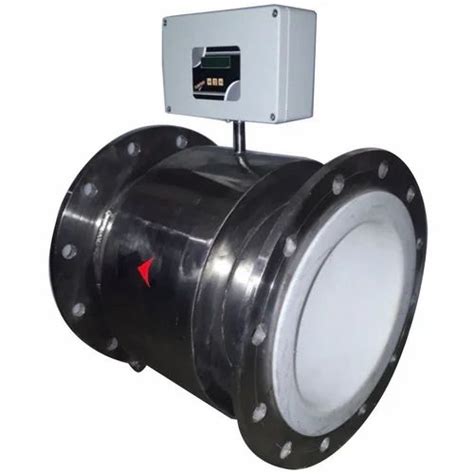 Stainless Steel And Abs Digital Electromagnetic Water Flow Meter For