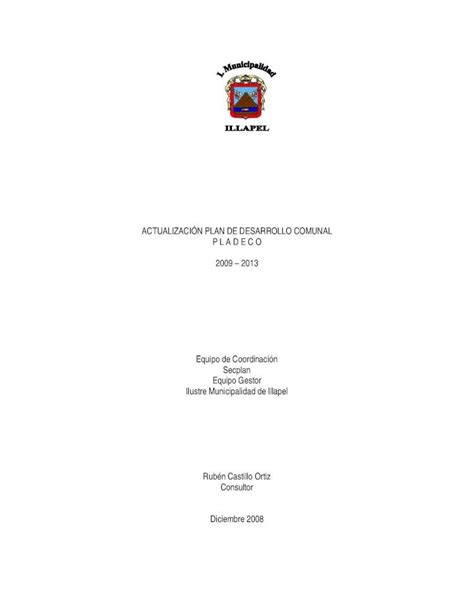 PDF ACTUALIZACIÓN PLAN DE DESARROLLO COMUNAL municipalidadillapel cl