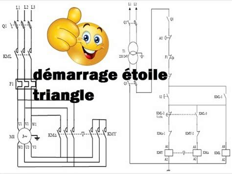 Montage D Marrage Toile Triangle Avec Schemaplic Youtube