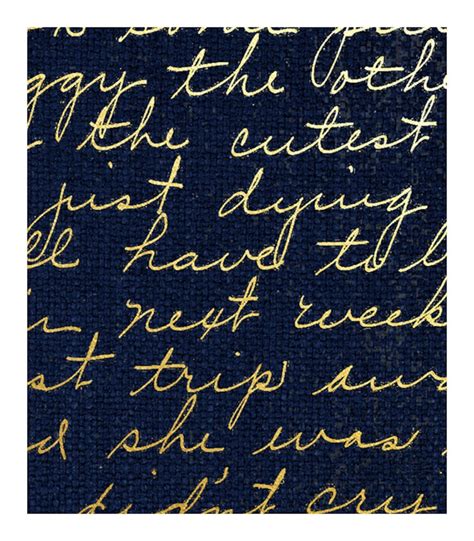 Random Love Letter In Gold Foil Print Typography Art Hand Etsy