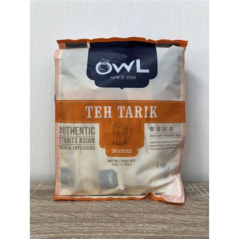 《owl貓頭鷹》instant Teh Tarik 即溶拉茶 蝦皮購物