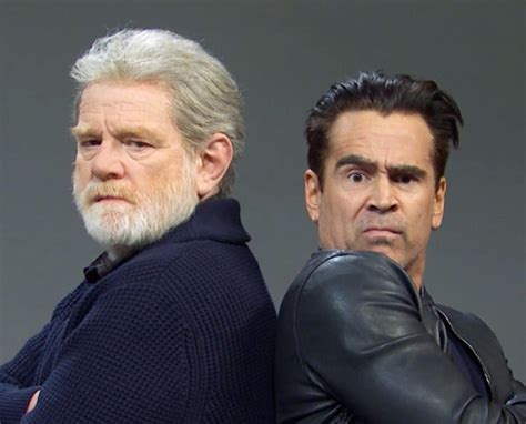 Watch Colin Farrell Crashes Brendan Gleesons Snl Debut