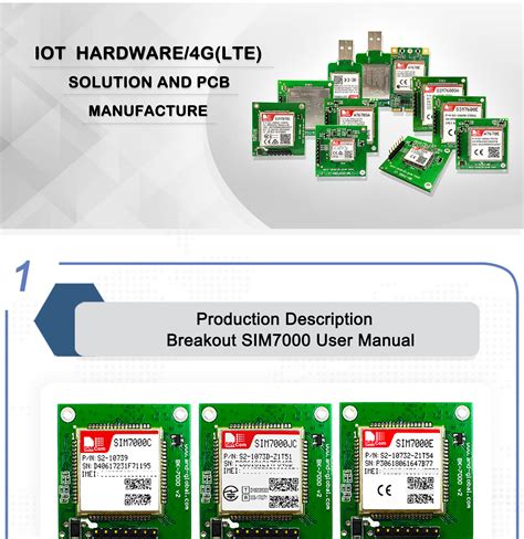 Sim7000g Breakout Global Sim7000 Core Board Band Lte Kits 1pc Incluye