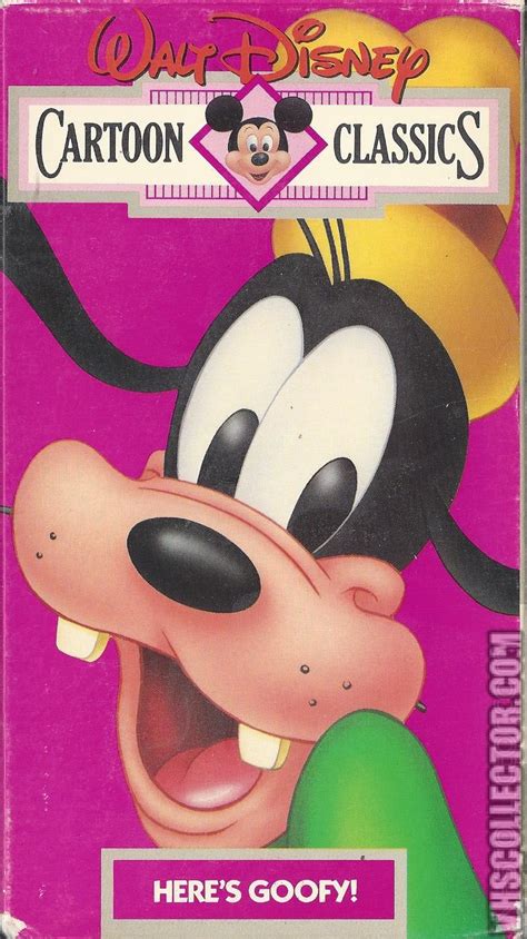 Walt Disney Cartoon Classics Volume Here S Mickey New Vhs Goofy Pluto