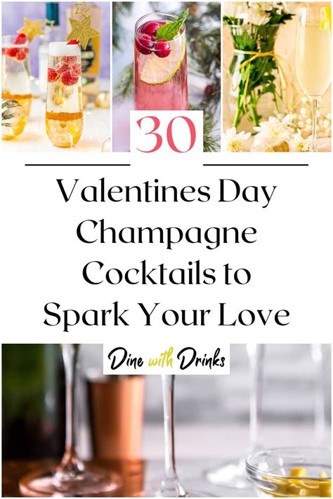 Celebrate Love With Delicious Valentines Day Champagne Cocktails