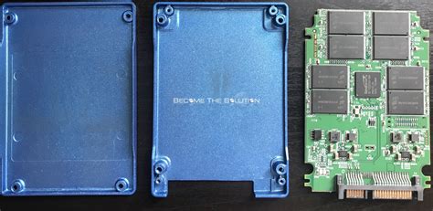 Inside an SSD Hard Drive (Opened Up)