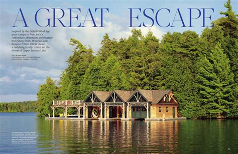 A Great Escape | Architectural Digest | JULY 2014