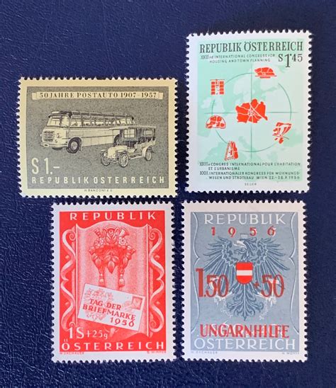 Austria Original Vintage Postage Stamps For The Etsy