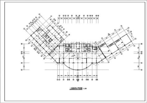 某十五层商住公寓楼给排水消防图纸居住建筑土木在线