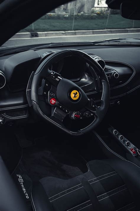 Ferrari Car Sports Car Salon Steering Wheel Hd Phone Wallpaper