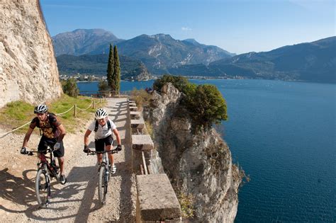 Ponale Lago Di Ledro Bocca Fortini Pregasina Mountain Bike