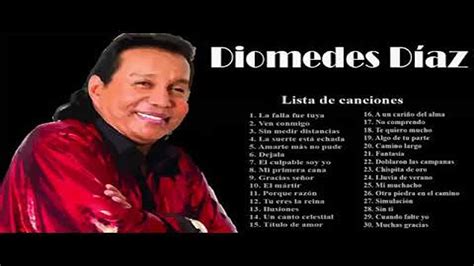 30 Exitos Del Cacique Diomedes Diaz Vallenatos Románticos Youtube