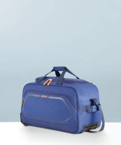 American Tourister Ambero New Unisexual Wheel Duffle Regular Blue Cm