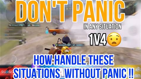 Handel These Situations Without Panic How 1v4 Clutch YouTube