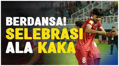 Video Selebrasi Unik Arkhan Kaka Saat Cetak Gol Untuk Timnas Indonesia