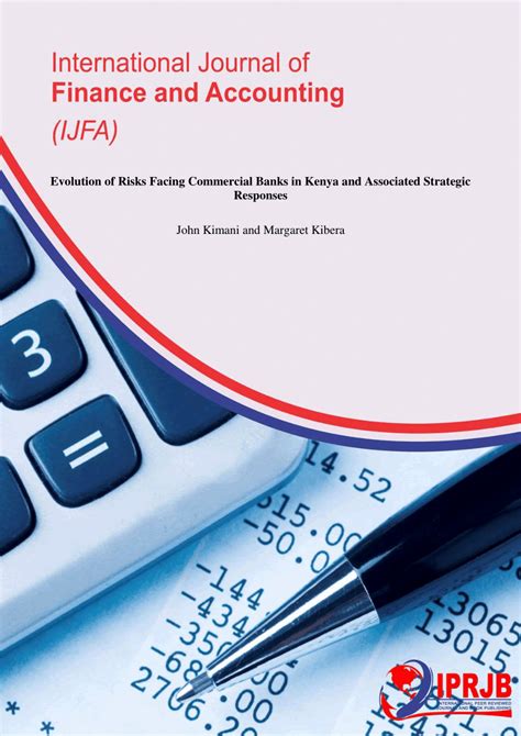 PDF Evolution Of Risks Facing Commercial Banks In Kenya And