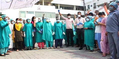 Ludhiana Hospital Nurse Tests Covid 19 Positive Paramedical Staff Hold