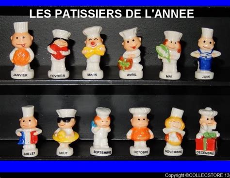 Serie Complete De Feves Les Petits Patissiers De L Annee Eur