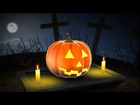 Halloween Pumpkin 3D Live Wallpaper Free - YouTube