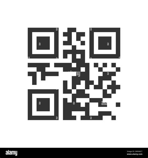 Qr Code Symbol Vorlage F R Schnell Reagierenden Barcode Zum Scannen