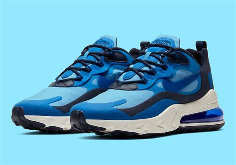 Nike Air Max 270 React Triple Blue Ci3866 400