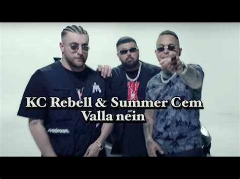 Kc Rebell X Summer Cem Feat Luciano Valla Nein Lyrics Youtube