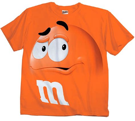 M&M Candy Silly Character Face Adult T-Shirt - Walmart.com