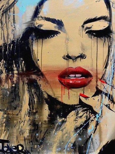 Loui Jover French Artist Arte Abstracto Moderno Arte Del Retrato