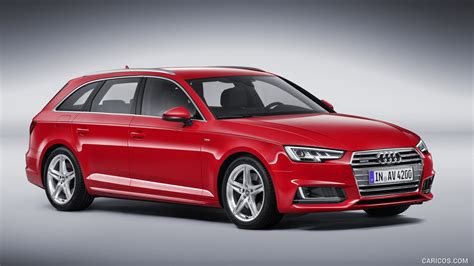 2016 Audi A4 Avant 30 Tdi Quattro Tango Red Front Hd Wallpaper 10