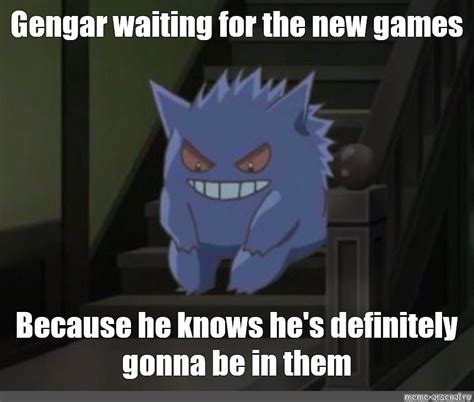 Create Meme Gengar Evil Gengar Purple Pokemon Gengar Pictures