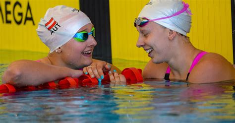 Österreichischer Schwimmverband Pilhatsch und Hufnagl schwimmen EM Limit