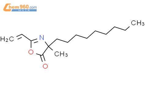 81095 01 4 5 4H Oxazolone 2 ethenyl 4 methyl 4 nonyl 化学式结构式分子式mol