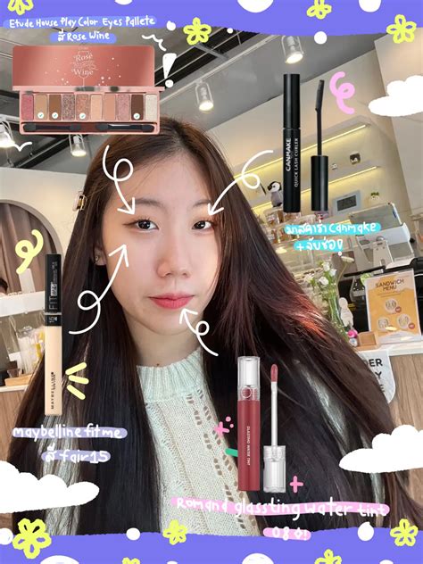 Everyday Makeup Look 🎀 เกาหลีเกาใจฝุดๆๆ🤍💟 แกลเลอรีที่โพสต์โดย Km💘 Lemon8